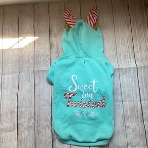 Cute Dog Christmas Elf Pajama XL